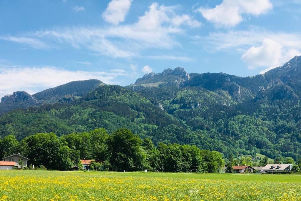 Ferienwohnung Kampenzeit Loft Mit Traumhaftem Panoramablick Aschau im Chiemgau Exterior foto