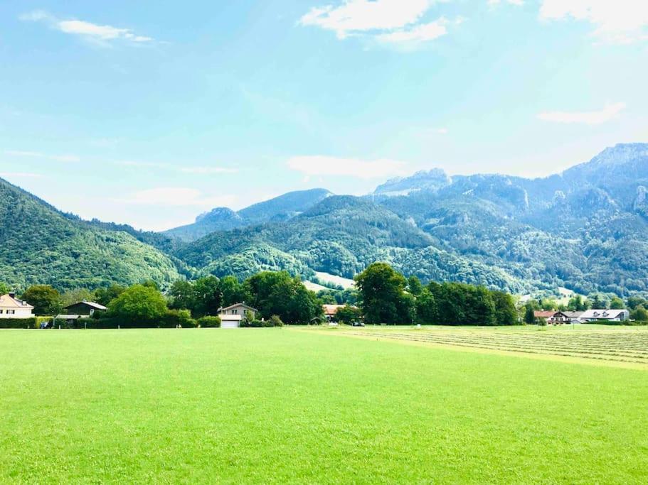 Ferienwohnung Kampenzeit Loft Mit Traumhaftem Panoramablick Aschau im Chiemgau Exterior foto