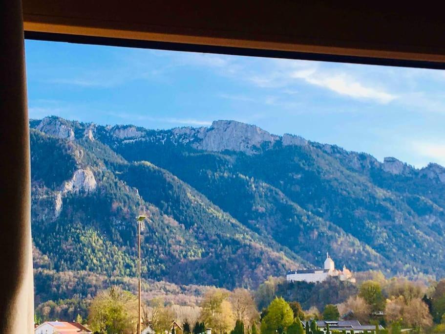 Ferienwohnung Kampenzeit Loft Mit Traumhaftem Panoramablick Aschau im Chiemgau Exterior foto